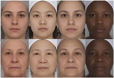Facial Contrast Is a Cross-Cultural Cue for Perceiving Age